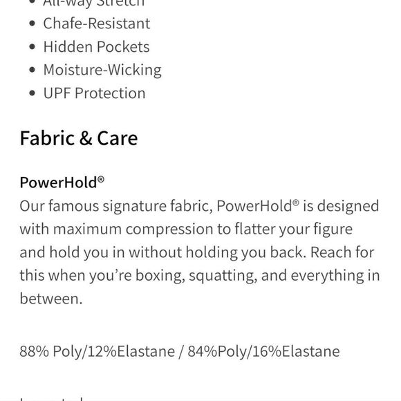 Fabletics cascading flowers high waisted leggings - Picture 8 of 8